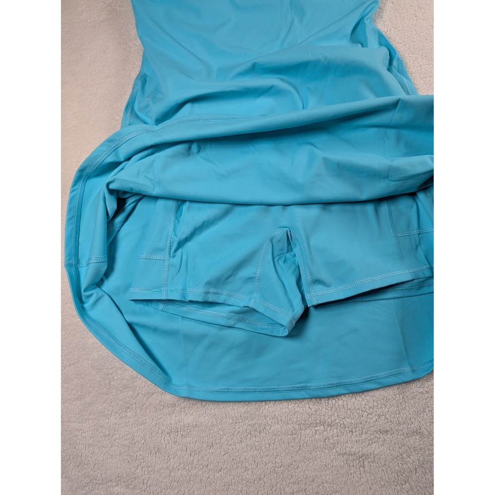 Halara Everyday Activity Dress XS Long Bright Gold Tennis Pickleball Pockets NWT - Picture 7 of 9